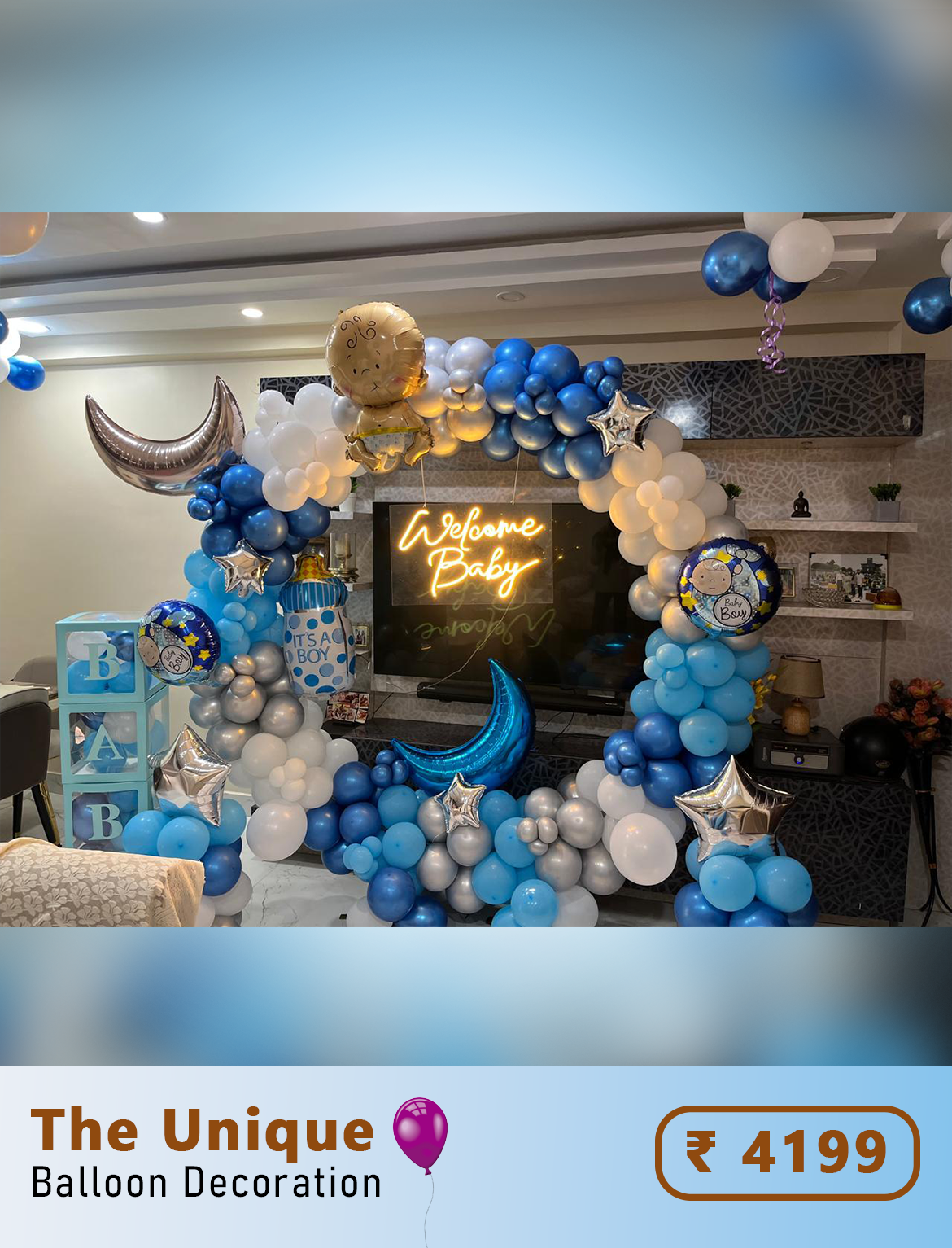 Baby Shower Setup